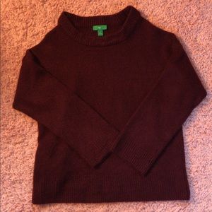 Maroon red sweater